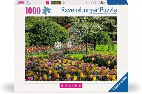 Puzzle 1000 Ogrody Keukenhof Ravensburger