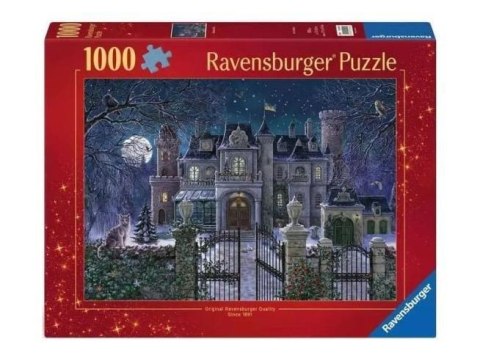 Puzzle 1000 Świąteczna posiadłość Ravensburger