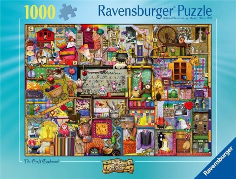 Puzzle 1000 Szafka z rękodziełem Ravensburger