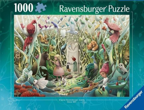 Puzzle 1000 Tajemniczy ogród Ravensburger