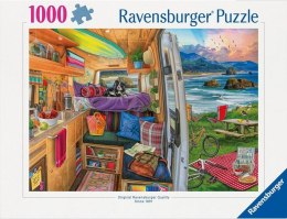 Puzzle 1000 Widok z kampera Ravensburger