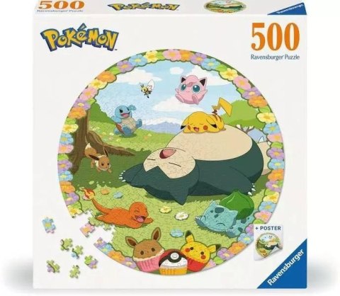 Puzzle 500 Pokemon Postacie Ravensburger