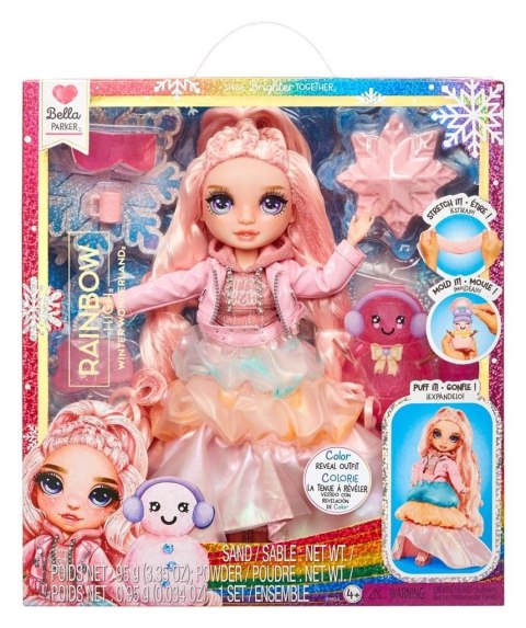 Rainbow High Winter Wonderland Doll- Bella (Pink) MGA