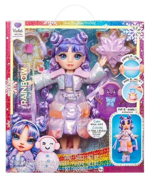 Rainbow High Winter Wonderland Doll- Violet Purple MGA