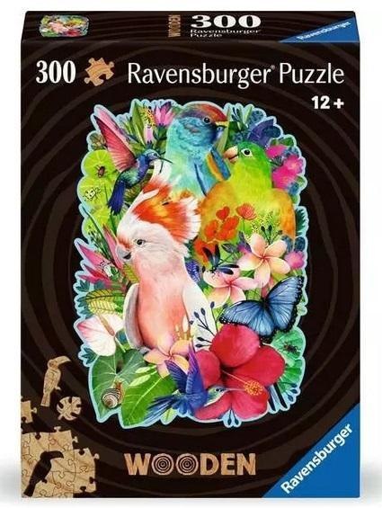 Puzzle drewniane 300 Ptaki Ravensburger