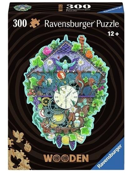 Puzzle drewniane 300 Zegar Ravensburger